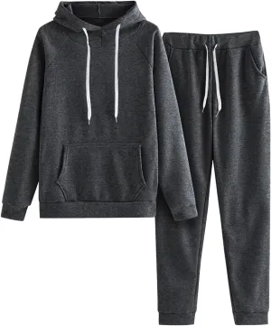 Women's 2 Piece Tracksuit Long Sleeve Crewneck Travel Shorts Long Sleeve Shirts Yoga Pants Tracksuits