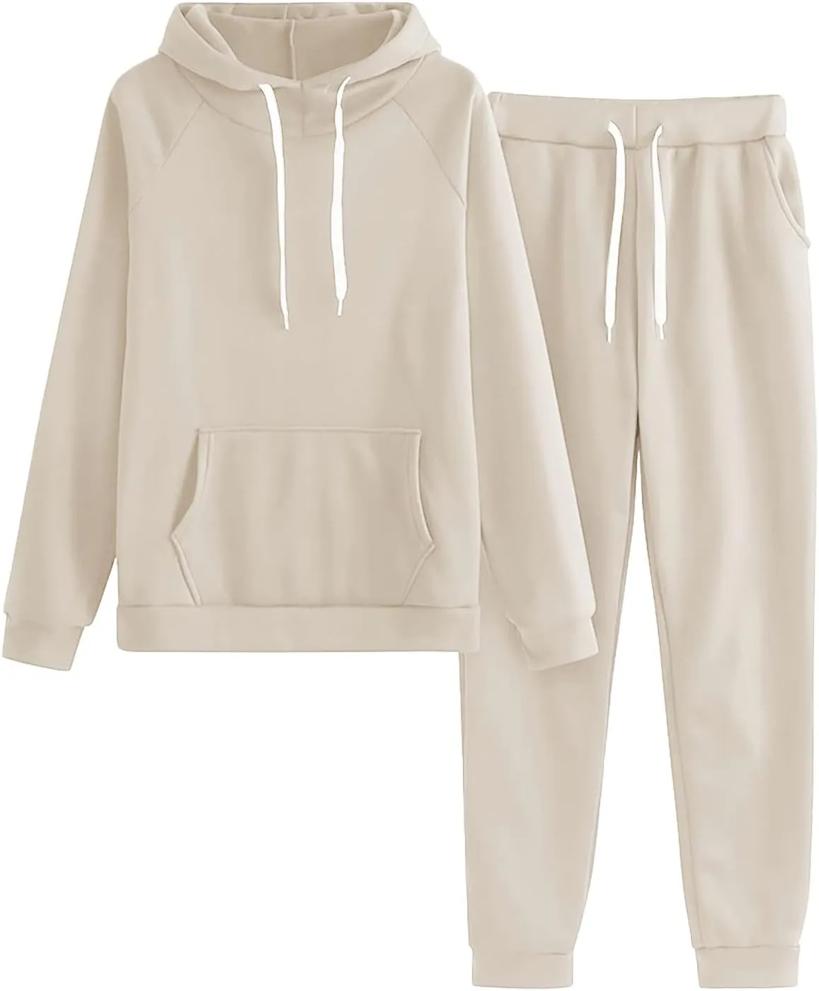 Women's 2 Piece Tracksuit Long Sleeve V Neck Color Block Outfit Long Sleeve Tops Long Pants Sweatsuits
