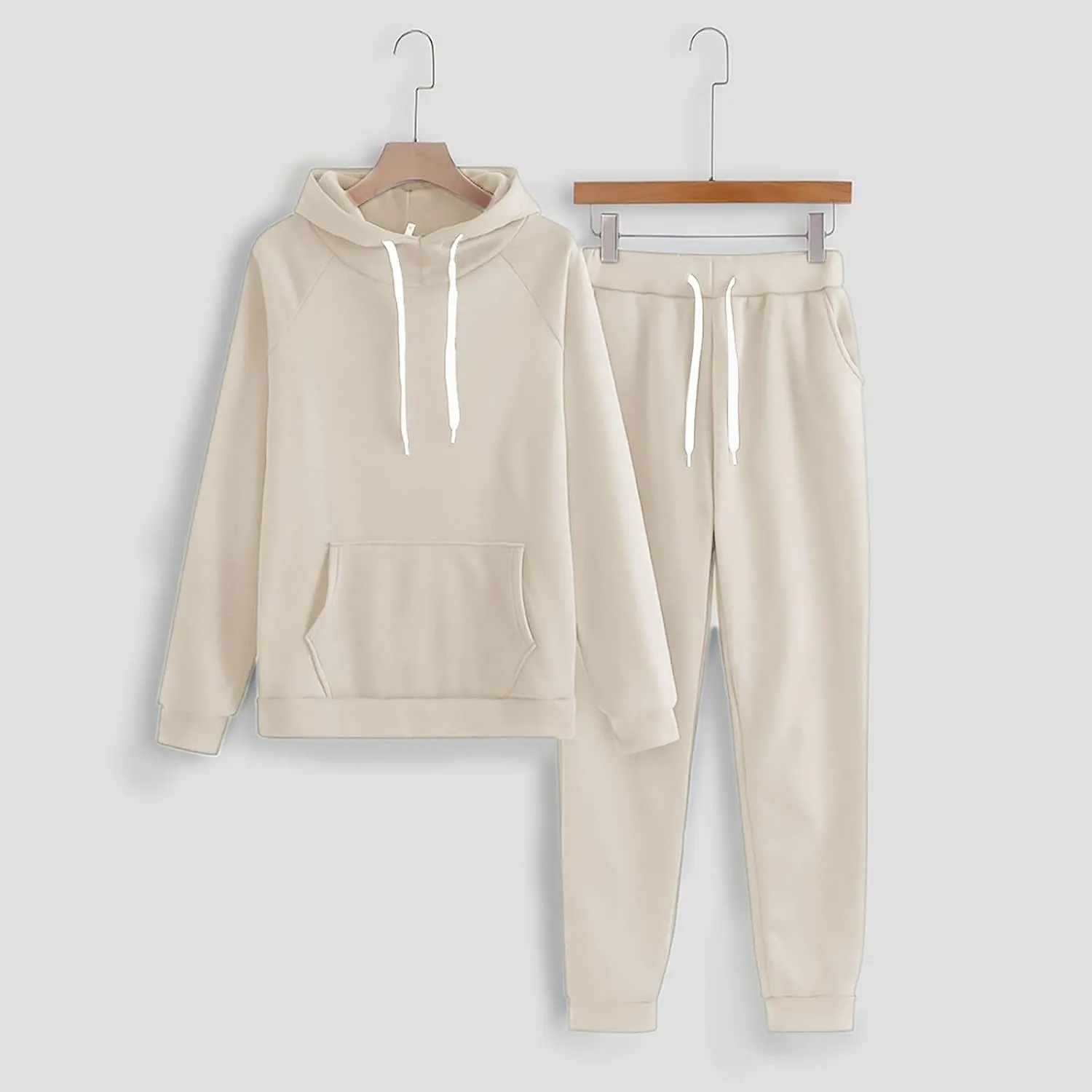 Women's 2 Piece Tracksuit Long Sleeve V Neck Color Block Outfit Long Sleeve Tops Long Pants Sweatsuits