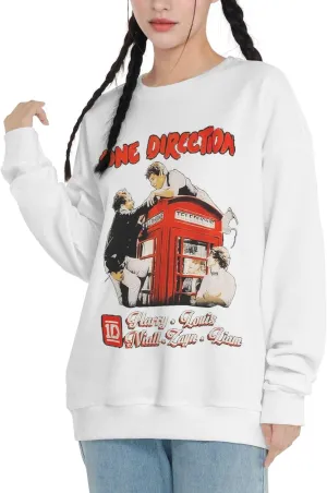 Women'S Long Sleeve Hoodie Tracksuit Casual Fall Clothes For Women Pullover