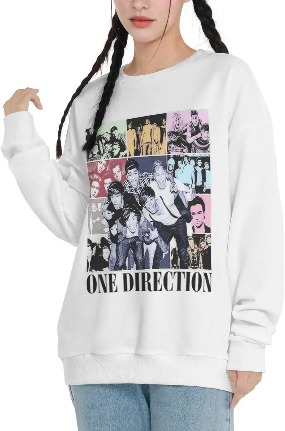 Women'S Long Sleeve Hoodie Tracksuit Casual Fall Clothes For Women Pullover