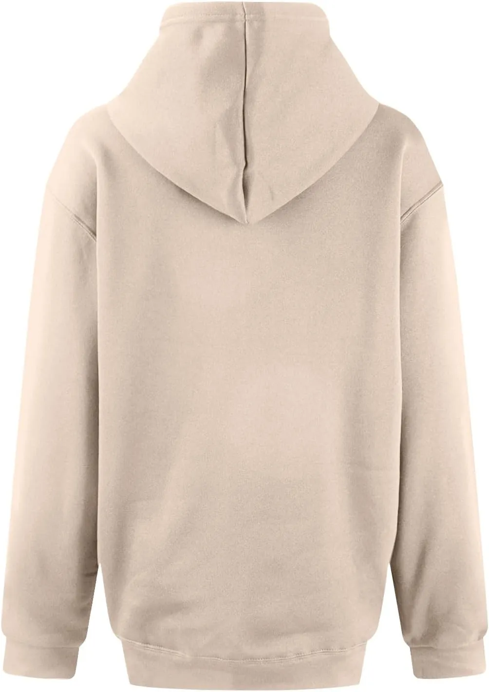 Womens Oversized Sweatshirts 2024 Fashion Fleece Hoodies Pullover Long Sleeve Hooded Sweatshirt Fall Winter Outfits