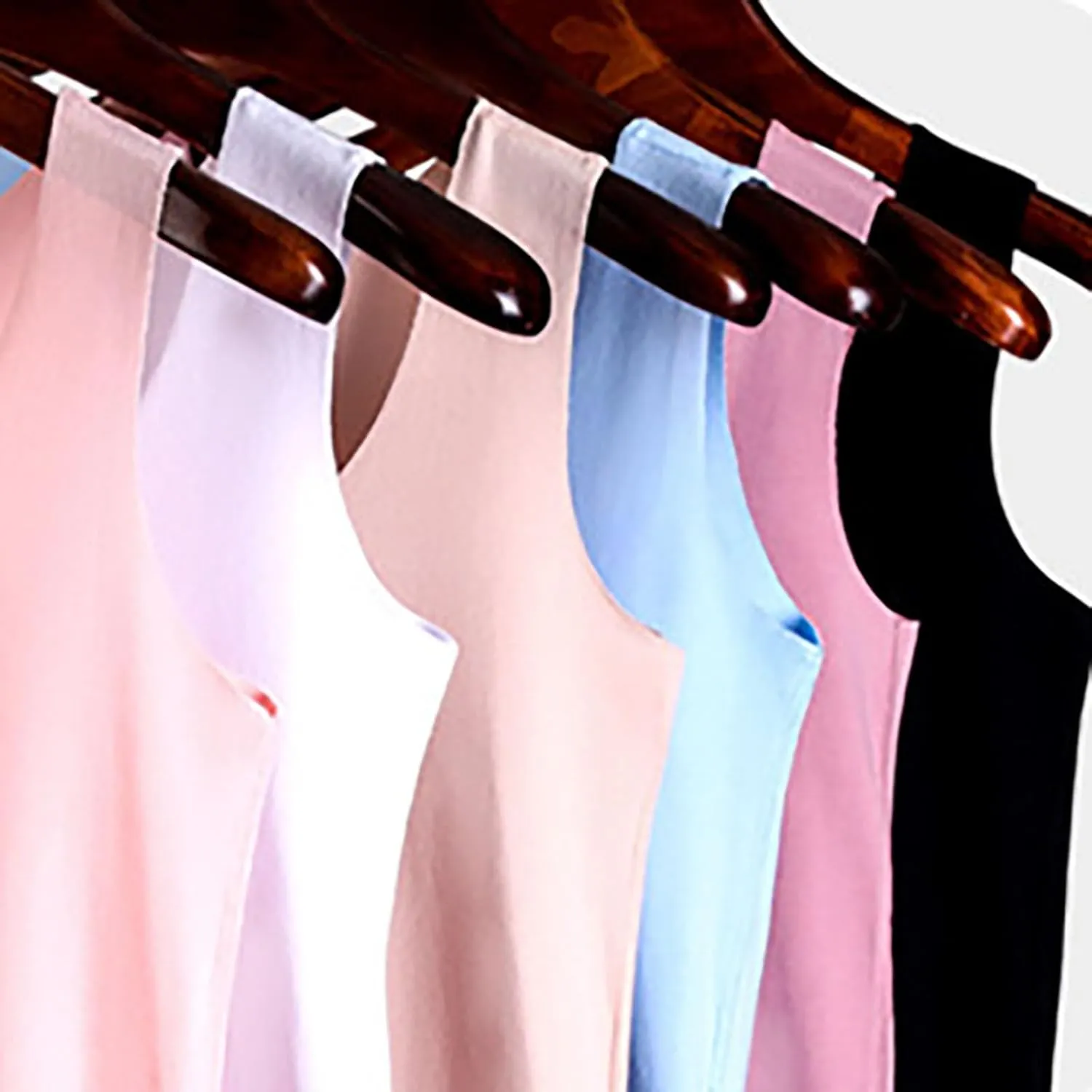 Womens Tank Tops with Built in Bra Cotton Sleeveless Camisole Shelf Bra Tops Yoga Shirts with Support Undershirts