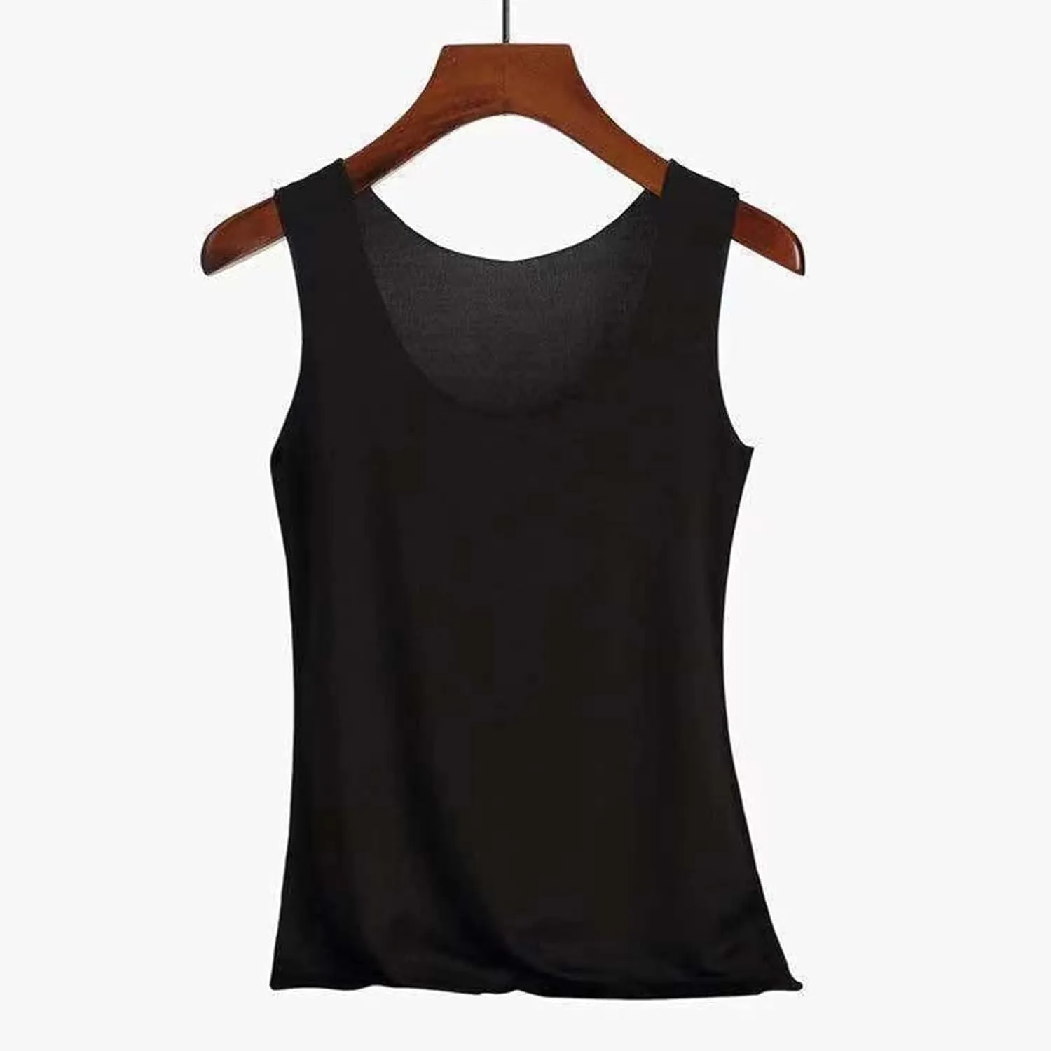 Womens Tank Tops with Built in Bra Cotton Sleeveless Camisole Shelf Bra Tops Yoga Shirts with Support Undershirts