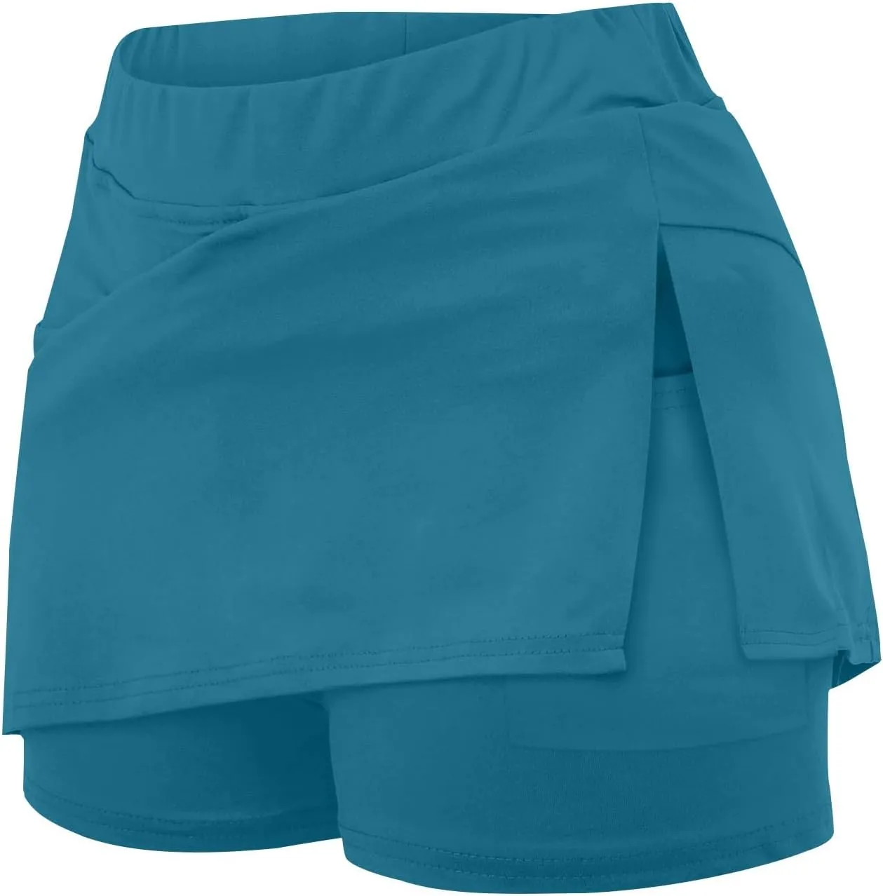 Women's Tennis Golf Skirts with Shorts High Waisted Underneath Mini Athletic Skorts Pickleball Outfits with Pockets