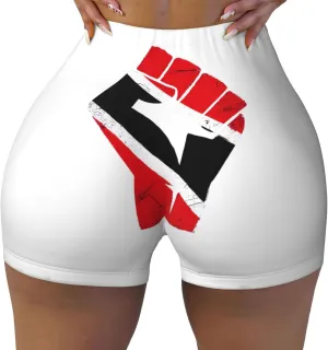 Women's Workout Shorts Casual Athletic Shorts Biker Sport Short Pants Seamless Scrunch Pant Elastic Waist Hot Pants