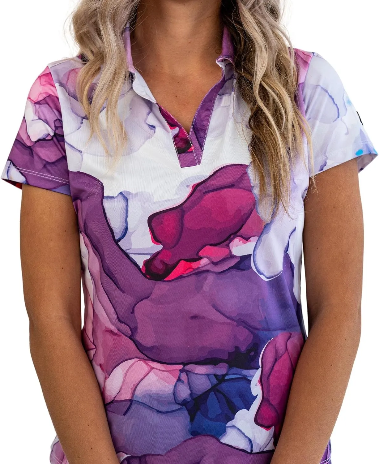 YATTA GOLF Premium Golf Polo Shirts for Women - Lightweight, Quick Dry, Wrinkle Resistant & Moisture Wicking Polo