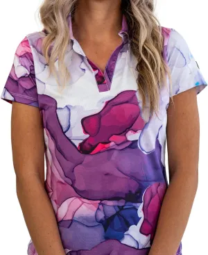 YATTA GOLF Premium Golf Polo Shirts for Women - Lightweight, Quick Dry, Wrinkle Resistant & Moisture Wicking Polo
