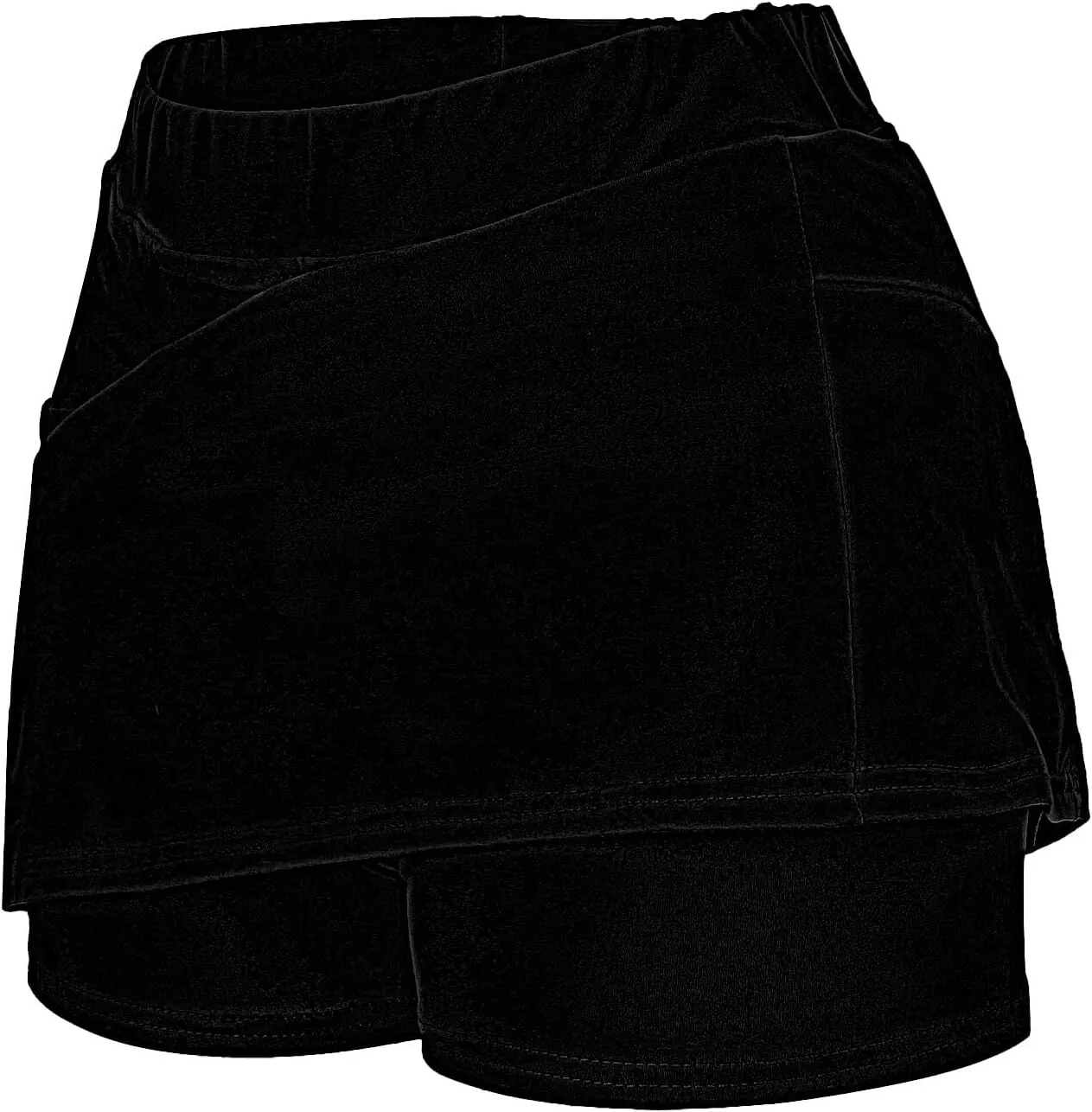 Yoga High Waisted Golf Skirts for Women a Line Tennis Athletic Casual Skort with Inner Shorts Yoga Pants